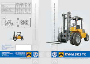 Позашляхові навантажувачі Desta DV 35 T4