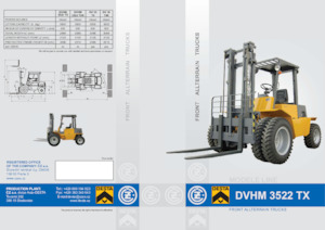 Позашляхові навантажувачі Desta DV 35 T4