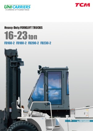 Позашляхові навантажувачі TCM FD180-2