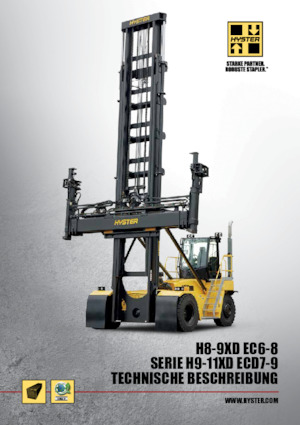 Позашляхові навантажувачі Hyster H8XD-EC6
