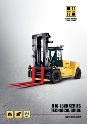 Позашляхові навантажувачі Hyster H18XD7.5