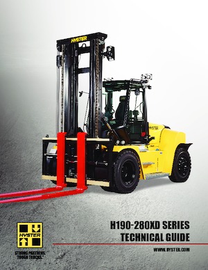 Автонавантажувач дизельний Hyster H190XD