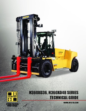 Позашляхові навантажувачі Hyster H360XD48