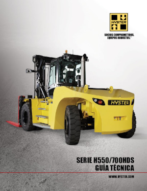 Позашляхові навантажувачі Hyster H550HDS