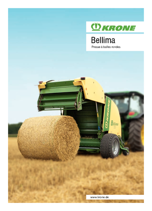 Прес-підбирачі рулонні  Krone Bellima F 130