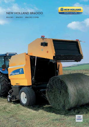 Прес-підбирачі рулонні  New Holland BR6090