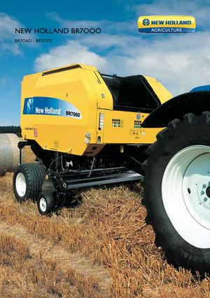 Прес-підбирачі рулонні  New Holland BR7070 Raffer