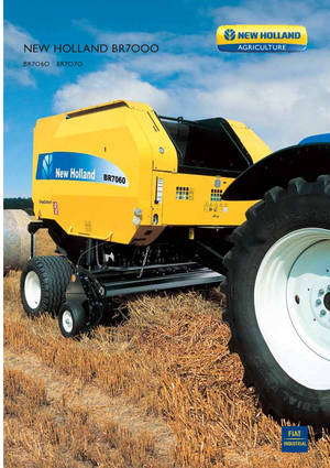 Прес-підбирачі рулонні  New Holland BR7070 Raffer