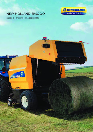 Прес-підбирачі рулонні  New Holland BR6090 Crop Cutter