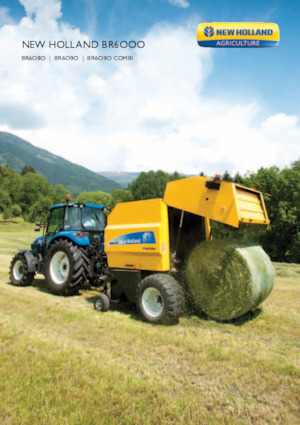 Прес-підбирачі рулонні  New Holland BR6090 Crop Cutter