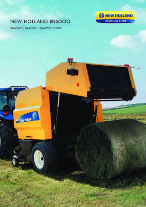 Прес-підбирачі рулонні  New Holland BR6090 Crop Cutter