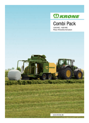 Прес-підбирачі рулонні  Krone Combi Pack 1250 MC