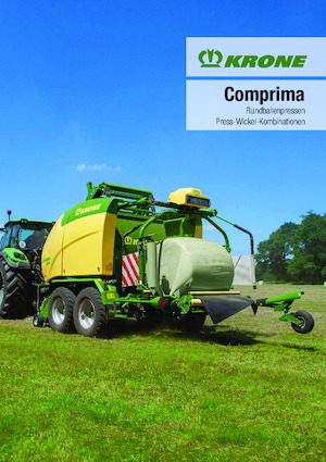 Прес-підбирачі рулонні  Krone Comprima CV 150 XC 