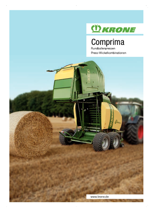 Прес-підбирачі рулонні  Krone Comprima V 200