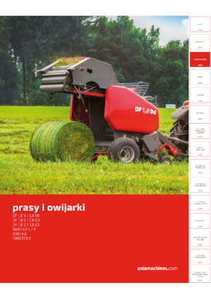 Прес-підбирачі рулонні  Unia DF 1.7 Z 