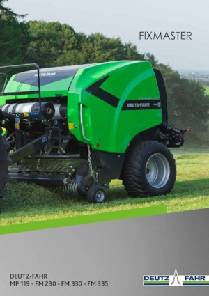 Прес-підбирачі рулонні  DEUTZ-FAHR FixMaster 335