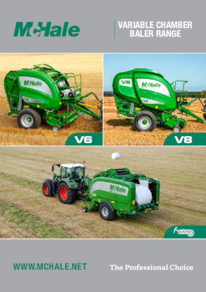 Прес-підбирачі рулонні  McHale Fusion Vario