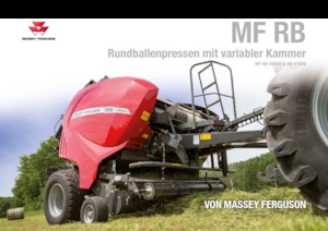 Прес-підбирачі рулонні  Massey Ferguson RB 4160V Xtra 