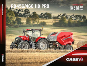 Прес-підбирачі рулонні  Case IH RB 456 HD