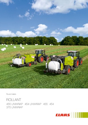 Прес-підбирачі рулонні  Claas Rollant 455 RC Uniwrap 