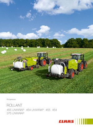 Прес-підбирачі рулонні  Claas Rollant 455 RC Uniwrap 
