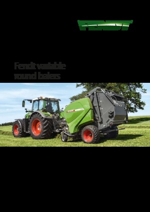 Прес-підбирачі рулонні  Fendt Rotana 160 V Combi