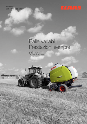 Прес-підбирачі рулонні  Claas Variant 365 RC Pro
