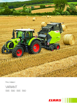 Прес-підбирачі рулонні  Claas Variant 560 RF