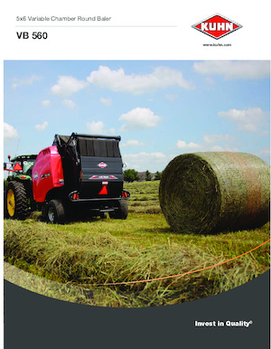 Прес-підбирачі рулонні  Kuhn VB 560