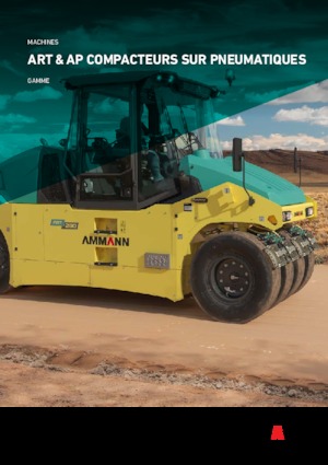 Катки на гумових колесах Ammann ART 280 T3