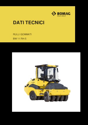 Катки на гумових колесах Bomag BW 11 RH 5