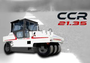 Катки на гумових колесах Corinsa CCR 21.35