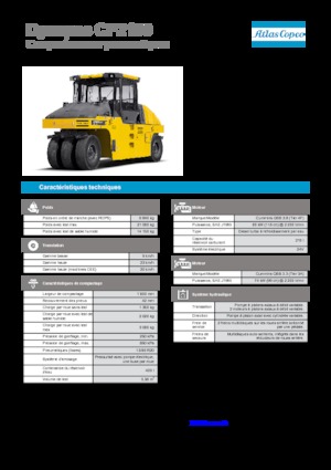 Катки на гумових колесах Dynapac CP 2100