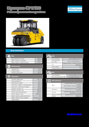 Катки на гумових колесах Dynapac CP 2100