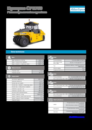 Катки на гумових колесах Dynapac CP 2700