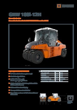 Катки на гумових колесах Hamm GRW 180i-12 H