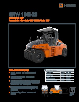Катки на гумових колесах Hamm GRW 180i-20
