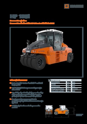 Катки на гумових колесах Hamm HP 180i