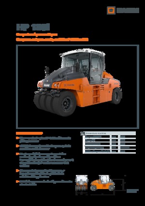 Катки на гумових колесах Hamm HP 180i