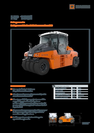 Катки на гумових колесах Hamm HP 180i