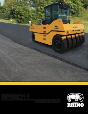 Катки на гумових колесах RHINO RPR2011