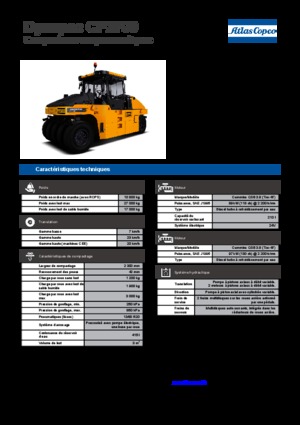 Катки на гумових колесах Dynapac CP 2700