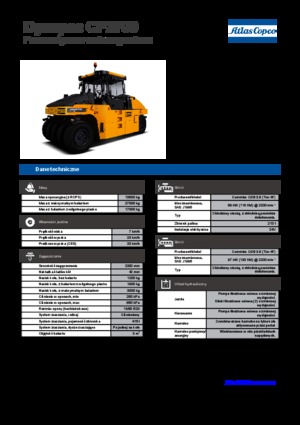 Катки на гумових колесах Dynapac CP 2700