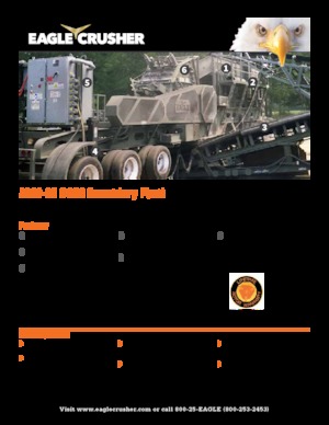 Установки для переробки щебеню Eagle Crusher 1200-25 OCSS 