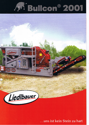 Установки для переробки щебеню Liedlbauer 2001 Bullcon