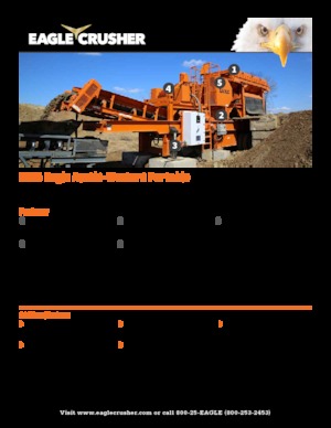 Установки для переробки щебеню Eagle Crusher 2036 Eagle