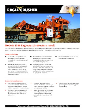 Установки для переробки щебеню Eagle Crusher 2036 Eagle