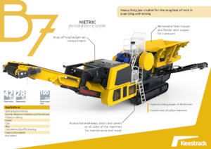 Установки для переробки щебеню Keestrack B7