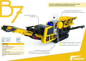 Установки для переробки щебеню Keestrack B7