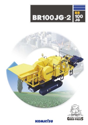 Установки для переробки щебеню Komatsu BR100JG-2